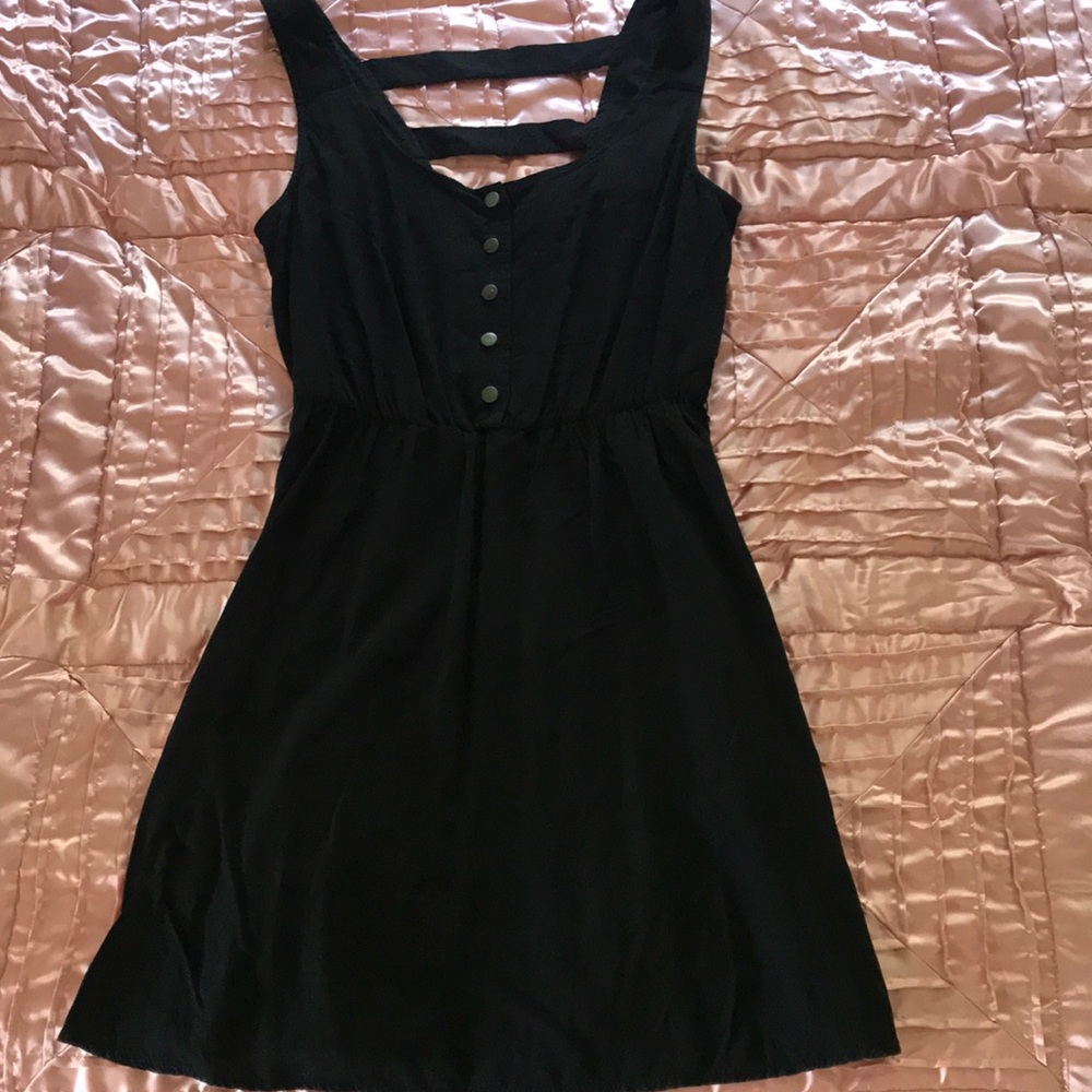 Black summer dress